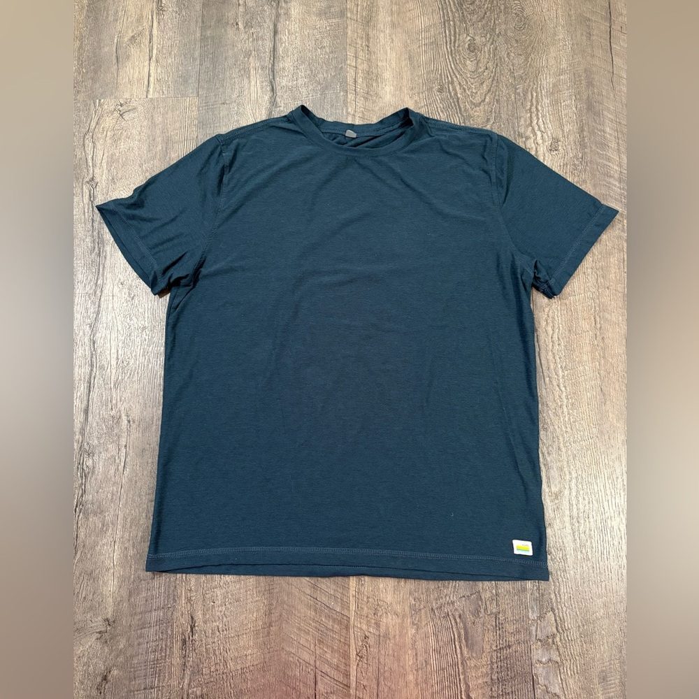 Vuori Dark Blue Short Sleeve Tee